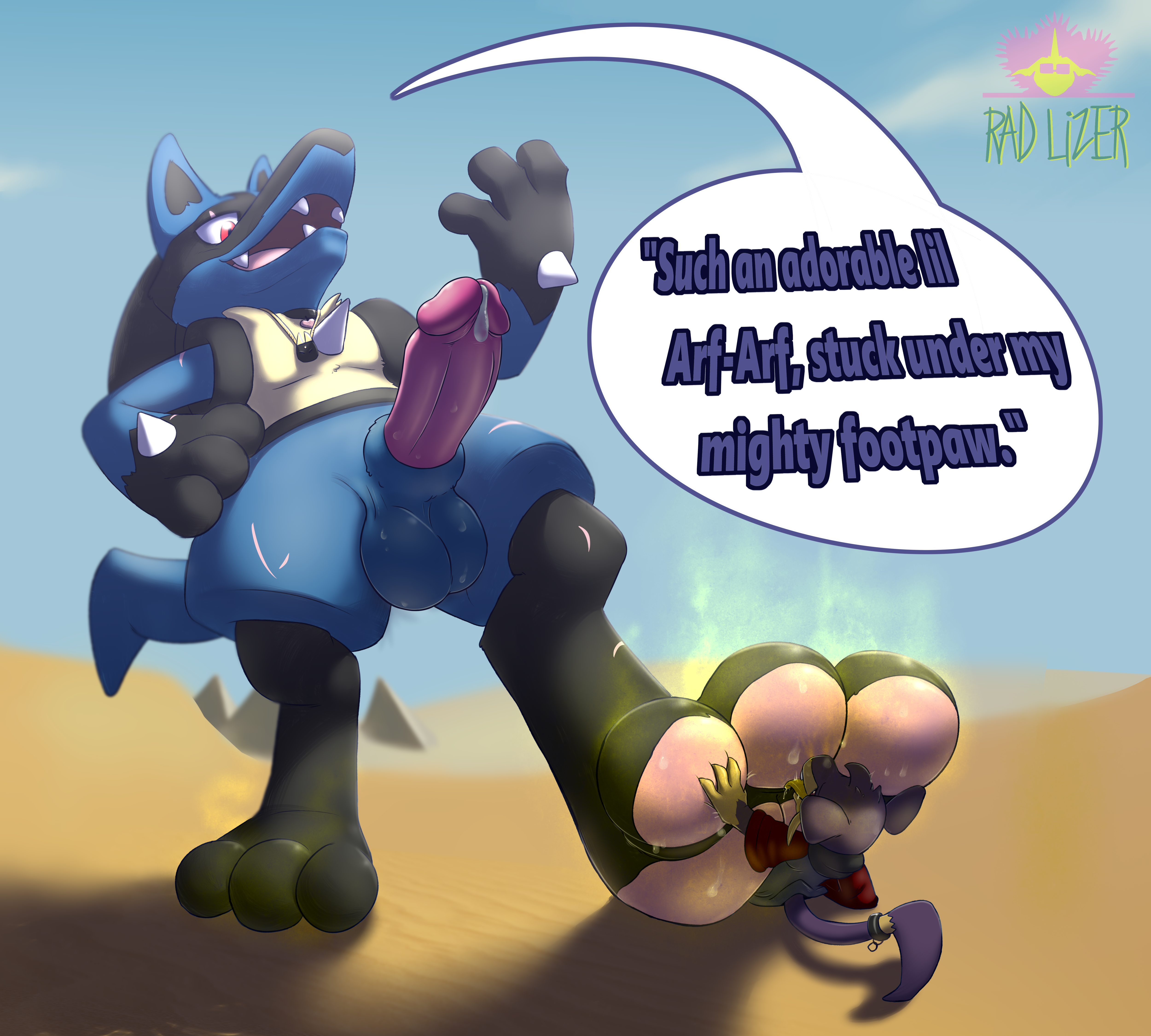 AGNPH Gallery 176815 Anthro Balls Gay Lucario Male Penis Rad