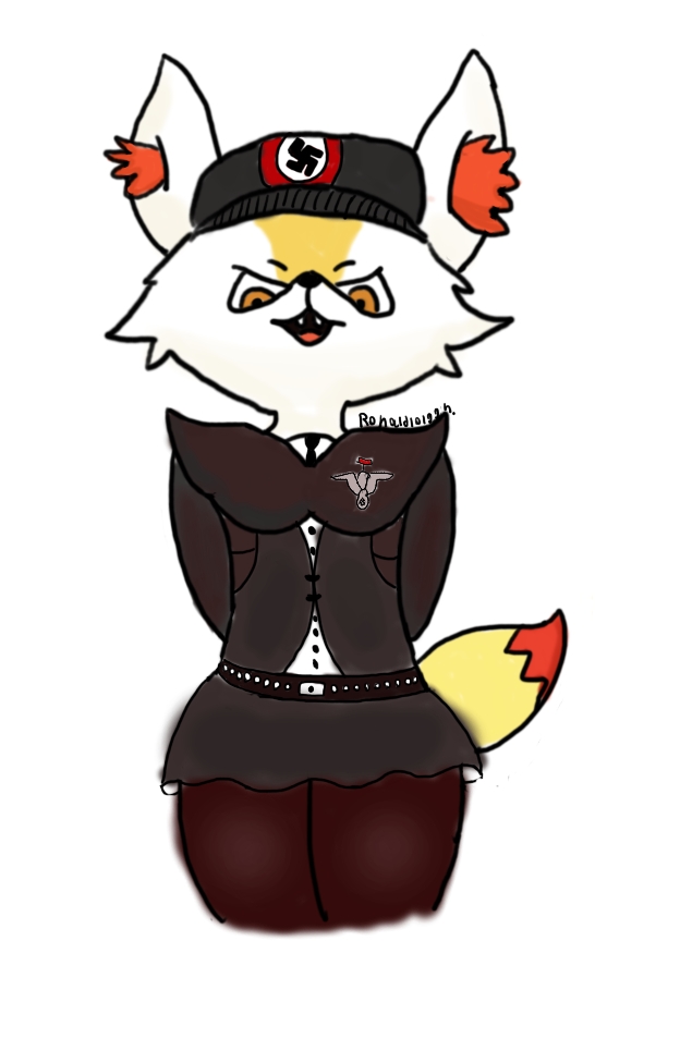 Agnph Gallery Anthro Braixen Breasts Female Solo