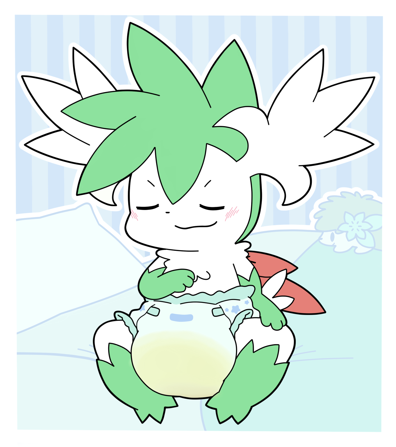 bweepy ✨ on X: ✨shiny shaymin ✨ #pokemon