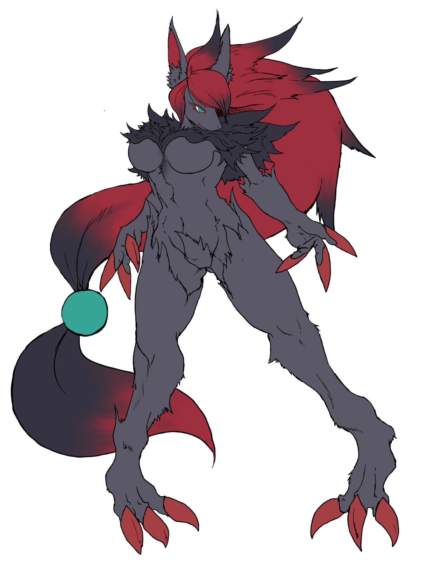 zoroark human girl