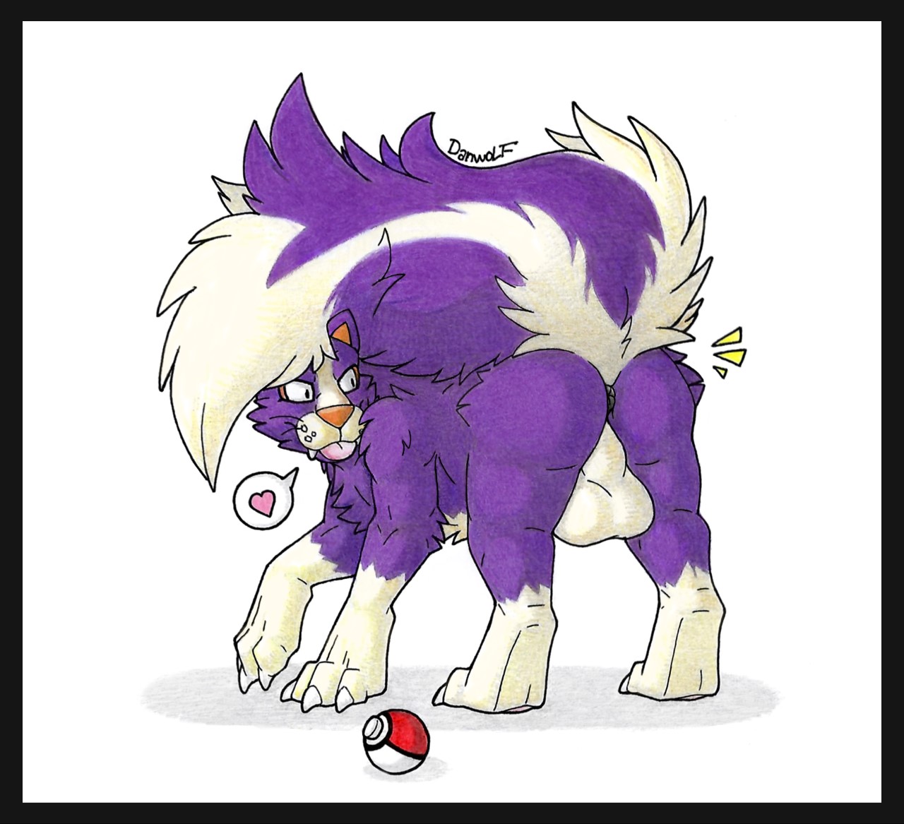 AGNPH Gallery Balls Butt Danwolf Male Skuntank Solo