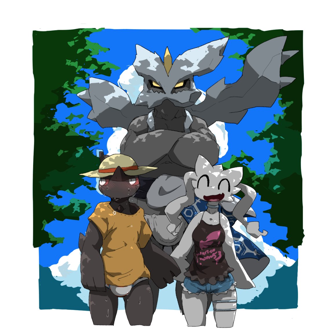 Reshiram-Zekrom-Kyurem  Pokemon, Pokemon art, Pokemon pictures