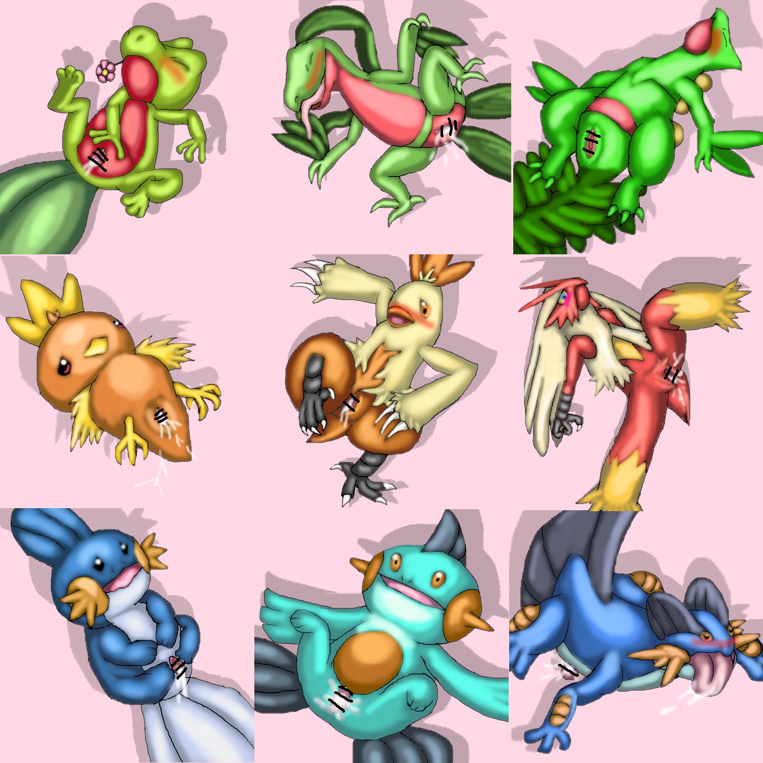 Shiny treecko evolutions