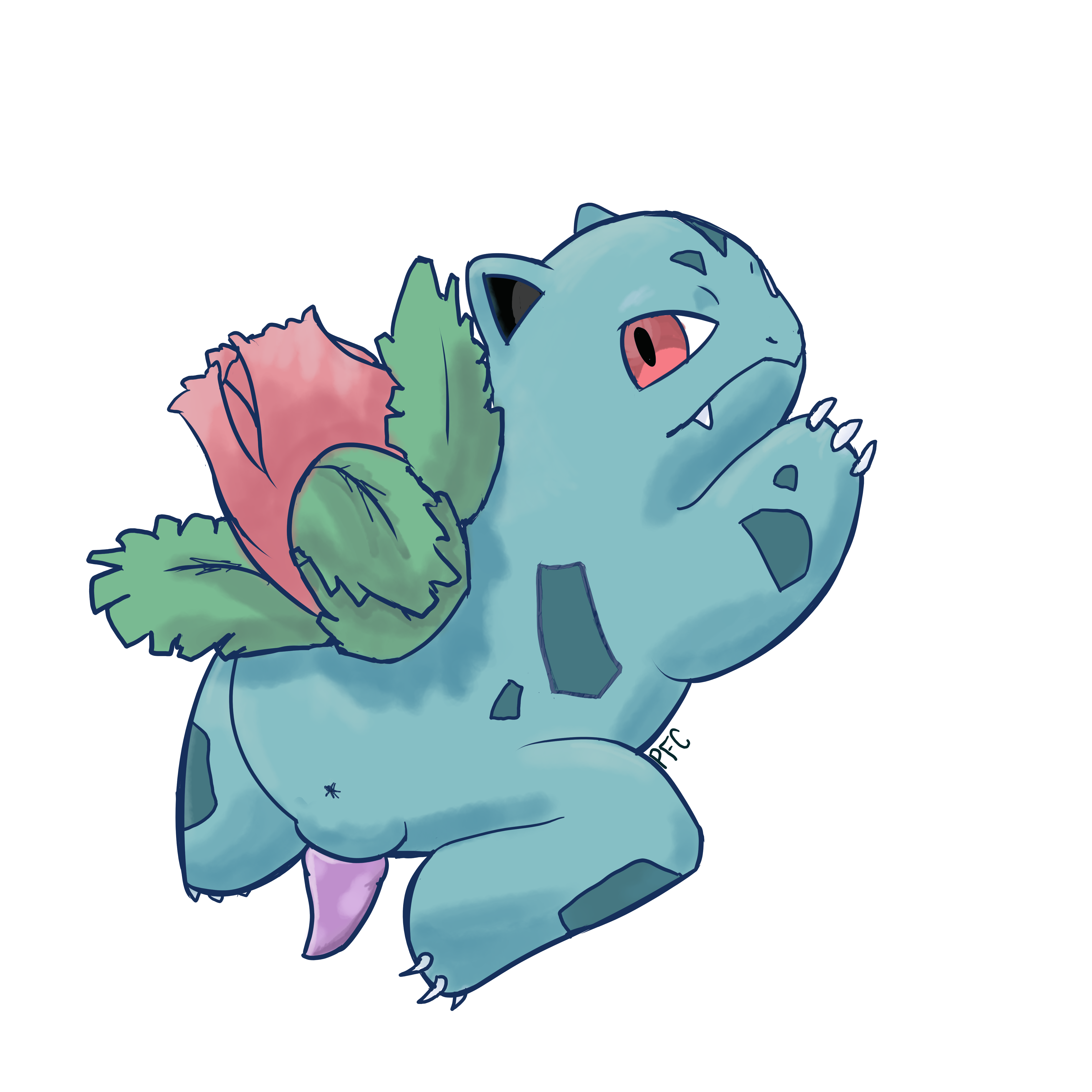 AGNPH - Gallery - 22864 - agemono ambiguous_gender human ivysaur male  squirtle vines