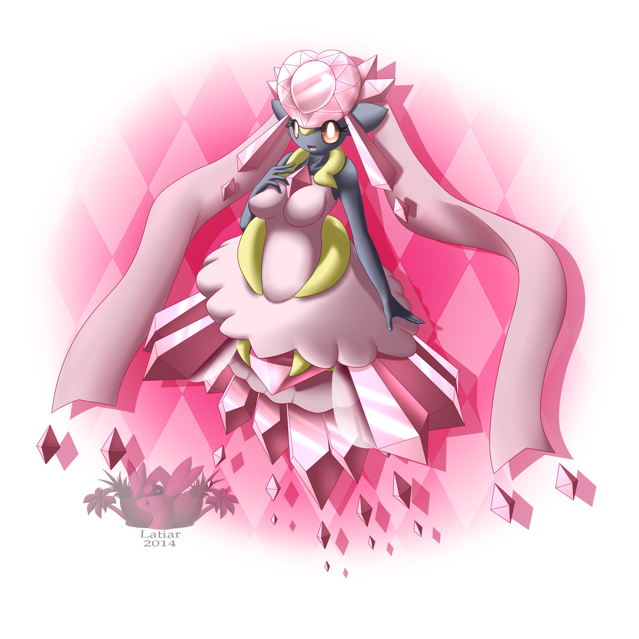 AGNPH - Gallery - 161103 - ambiguous_gender diancie kasutera meloetta